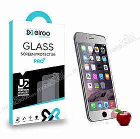 Eiroo iPhone 6 / 6S Tempered Glass Ayna Silver Cam Ekran Koruyucu