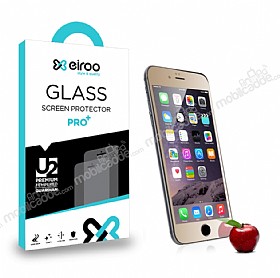 Eiroo iPhone 6 Plus / 6S Plus Tempered Glass Ayna Gold Cam Ekran Koruyucu
