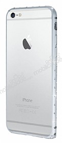Eiroo iPhone 6 Plus / 6S Plus Tal Bumper ereve Silver Klf
