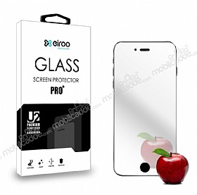 Eiroo iPhone 6 Plus / 6S Plus Tempered Glass Full Ayna Cam Ekran Koruyucu
