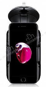 Eiroo iPhone 7 Plus / 8 Plus Siyah Ara Tutucu