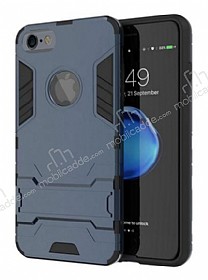 Eiroo Iron Armor iPhone 6 Plus / 6S Plus Standl Ultra Koruma Lacivert Klf