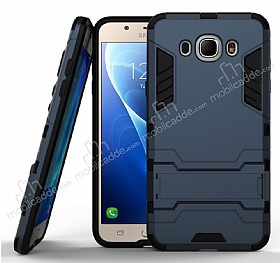 Eiroo Iron Armor Samsung Galaxy J5 2016 Standl Ultra Koruma Lacivert Klf