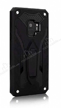 Eiroo Iron Care Samsung Galaxy A6 2018 Ultra Koruma Siyah Klf