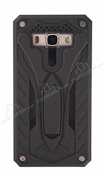 Eiroo Iron Care Samsung Galaxy J7 2016 Ultra Koruma Siyah Klf