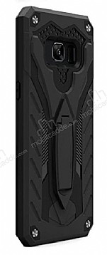 Eiroo Iron Care Samsung Galaxy J7 Max Ultra Koruma Siyah Klf