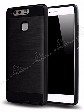 Eiroo Iron Shield Huawei P10 Plus Ultra Koruma Siyah Klf