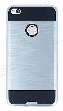 Eiroo Iron Shield Huawei P9 Lite 2017 Ultra Koruma Silver Klf