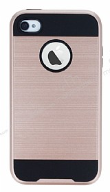 Eiroo Iron Shield iPhone 4 / 4S Ultra Koruma Rose Gold Klf