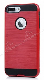 Eiroo Iron Shield iPhone 7 Plus Ultra Koruma Krmz Klf
