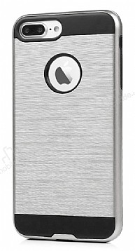 Eiroo Iron Shield iPhone 7 Plus Ultra Koruma Silver Klf