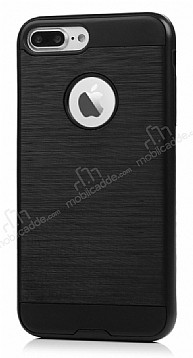 Eiroo Iron Shield iPhone 8 Plus Ultra Koruma Siyah Klf
