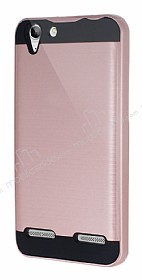 Eiroo Iron Shield Lenovo Vibe K5 Ultra Koruma Rose Gold Klf