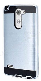 Eiroo Iron Shield LG G3 Stylus Ultra Koruma Silver Klf