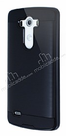Eiroo Iron Shield LG G3 Ultra Koruma Siyah Klf
