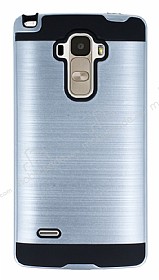 Eiroo Iron Shield LG G4 Stylus Ultra Koruma Silver Klf