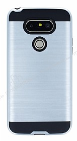 Eiroo Iron Shield LG G5 Ultra Koruma Silver Klf
