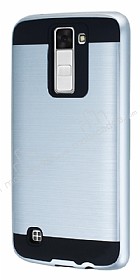 Eiroo Iron Shield LG K8 Ultra Koruma Silver Klf