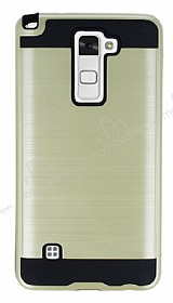 Eiroo Iron Shield LG Stylus 2 Ultra Koruma Gold Klf