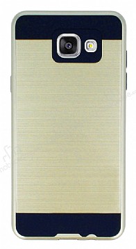Eiroo Iron Shield Samsung Galaxy A3 2016 Ultra Koruma Gold Klf