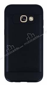 Eiroo Iron Shield Samsung Galaxy A3 2017 Ultra Koruma Siyah Klf
