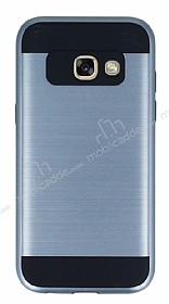 Eiroo Iron Shield Samsung Galaxy A3 2017 Ultra Koruma Dark Silver Klf