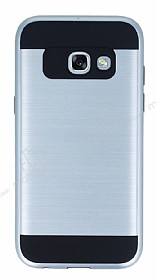 Eiroo Iron Shield Samsung Galaxy A5 2017 Ultra Koruma Silver Klf