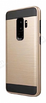 Eiroo Iron Shield Samsung Galaxy A6 Plus 2018 Ultra Koruma Gold Klf