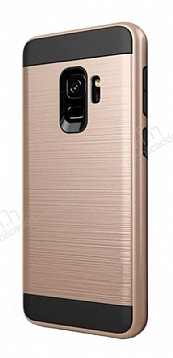 Eiroo Iron Shield Samsung Galaxy A6 2018 Ultra Koruma Gold Klf