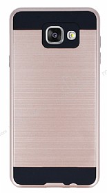 Eiroo Iron Shield Samsung Galaxy A7 2016 Ultra Koruma Rose Gold Klf