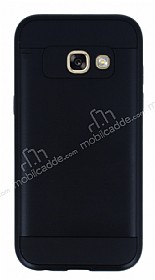 Eiroo Iron Shield Samsung Galaxy A7 2017 Ultra Koruma Siyah Klf