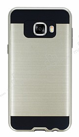 Eiroo Iron Shield Samsung Galaxy C5 Ultra Koruma Gold Klf
