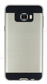 Eiroo Iron Shield Samsung Galaxy C7 SM-C7000 Ultra Koruma Gold Klf