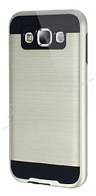 Eiroo Iron Shield Samsung Galaxy E7 Ultra Koruma Gold Klf