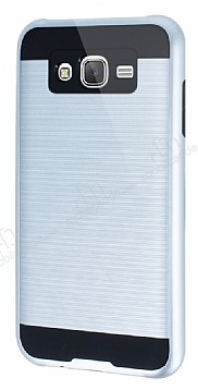 Eiroo Iron Shield Samsung Galaxy Grand / Grand Neo Ultra Koruma Silver Klf
