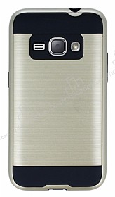 Eiroo Iron Shield Samsung Galaxy J1 2016 Ultra Koruma Gold Klf