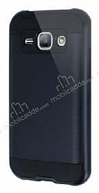 Eiroo Iron Shield Samsung Galaxy J1 Ultra Koruma Siyah Klf