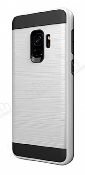 Eiroo Iron Shield Samsung Galaxy J4 Ultra Koruma Silver Klf