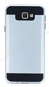 Eiroo Iron Shield Samsung Galaxy J7 Prime / J7 Prime 2 Ultra Koruma Silver Klf