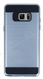Eiroo Iron Shield Samsung Galaxy Note FE Ultra Koruma Silver Klf