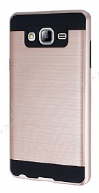 Eiroo Iron Shield Samsung Galaxy On7 Ultra Koruma Rose Gold Klf