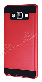 Eiroo Iron Shield Samsung Galaxy On7 Ultra Koruma Krmz Klf