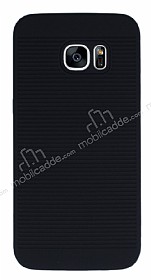 Samsung Galaxy S7 Silikon Kenarl Siyah Klf