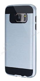 Eiroo Iron Shield Samsung Galaxy S7 Ultra Koruma Silver Klf