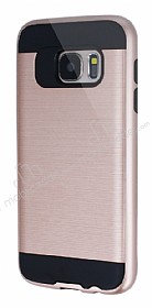 Eiroo Iron Shield Samsung Galaxy S7 Ultra Koruma Rose Gold Klf