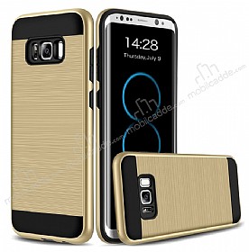 Eiroo Iron Shield Samsung Galaxy S8 Plus Ultra Koruma Gold Klf