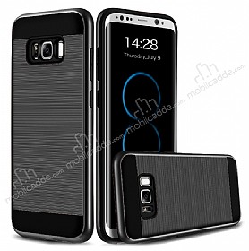 Eiroo Iron Shield Samsung Galaxy S8 Ultra Koruma Siyah Klf