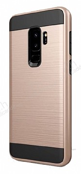 Eiroo Iron Shield Samsung Galaxy S9 Plus Ultra Koruma Gold Klf