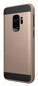 Eiroo Iron Shield Samsung Galaxy S9 Ultra Koruma Gold Klf