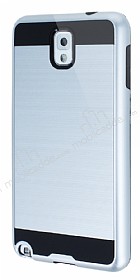 Eiroo Iron Shield Samsung N9000 Galaxy Note 3 Ultra Koruma Silver Klf